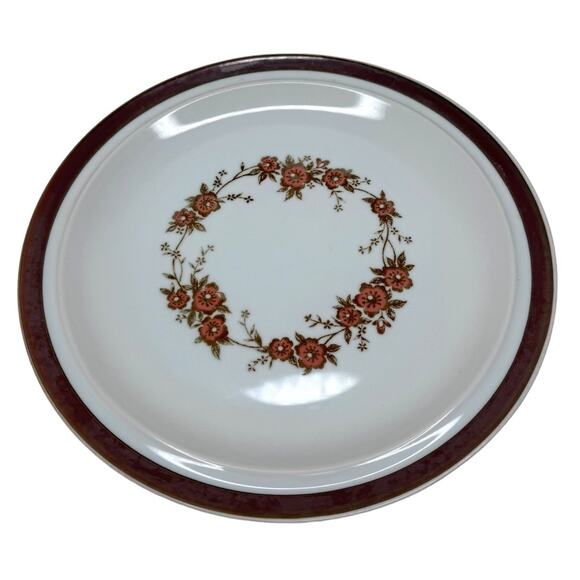 Vintage Sierra Stoneware "Garland" Dinner Plates Oven To Table Japan Set of 2 - Picture 4 of 10